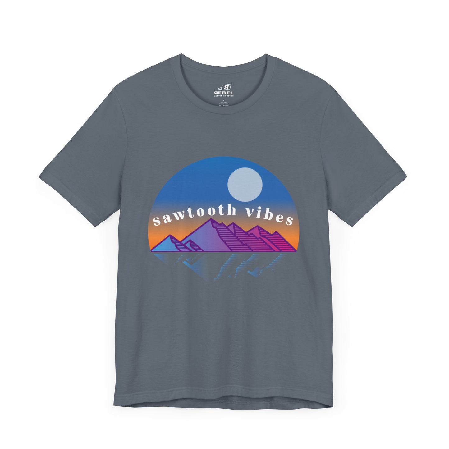 Sawtooth Vibes Unisex Jersey Short Sleeve Tee