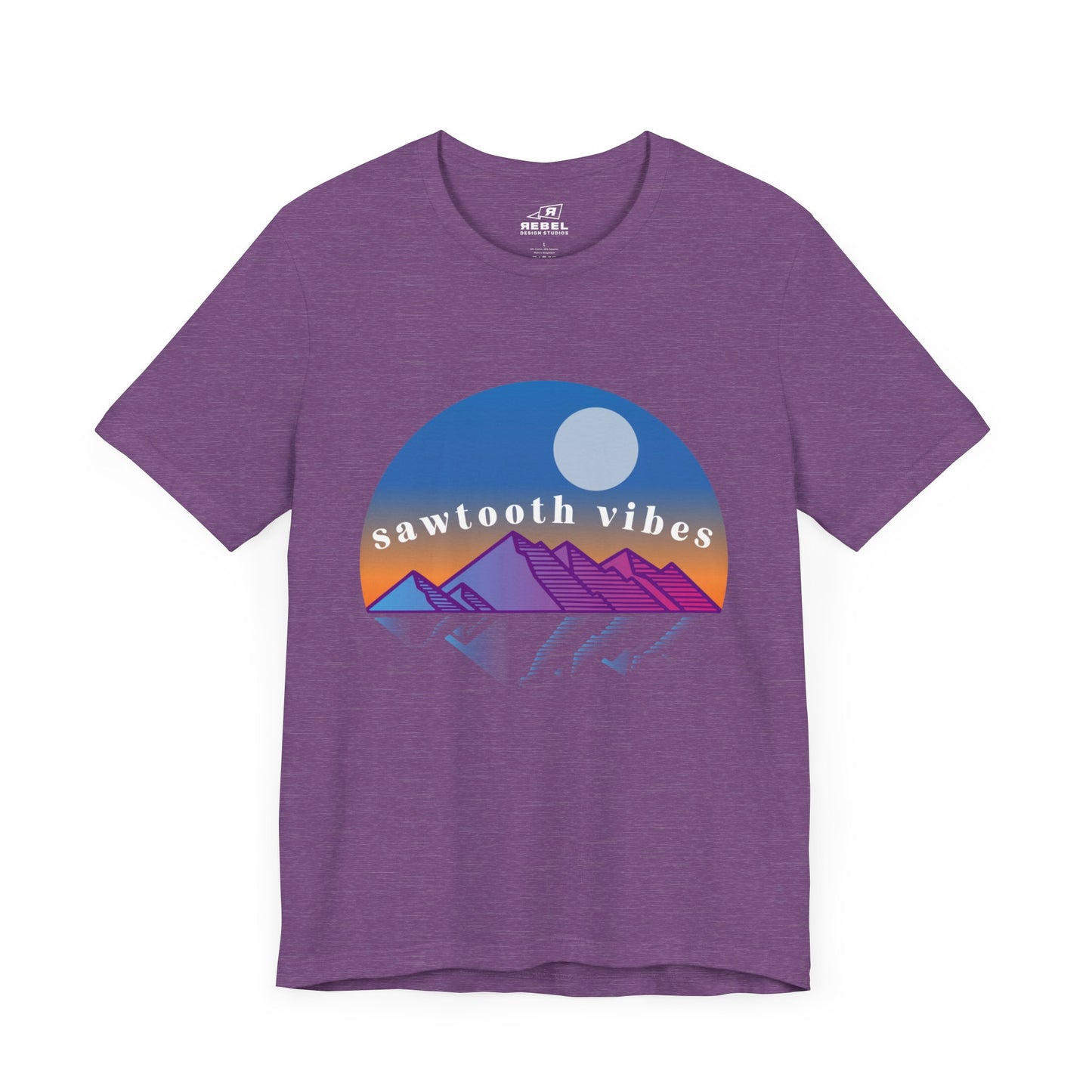 Sawtooth Vibes Unisex Jersey Short Sleeve Tee