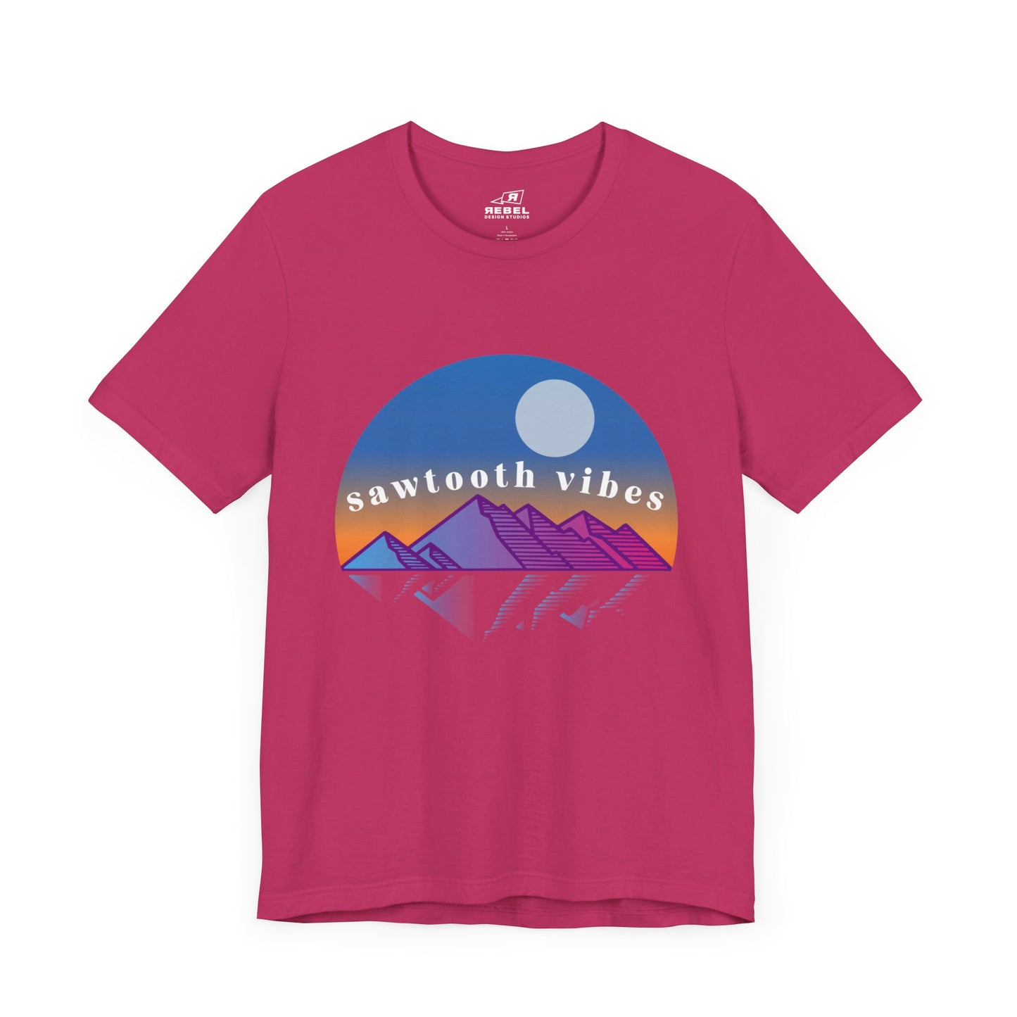 Sawtooth Vibes Unisex Jersey Short Sleeve Tee