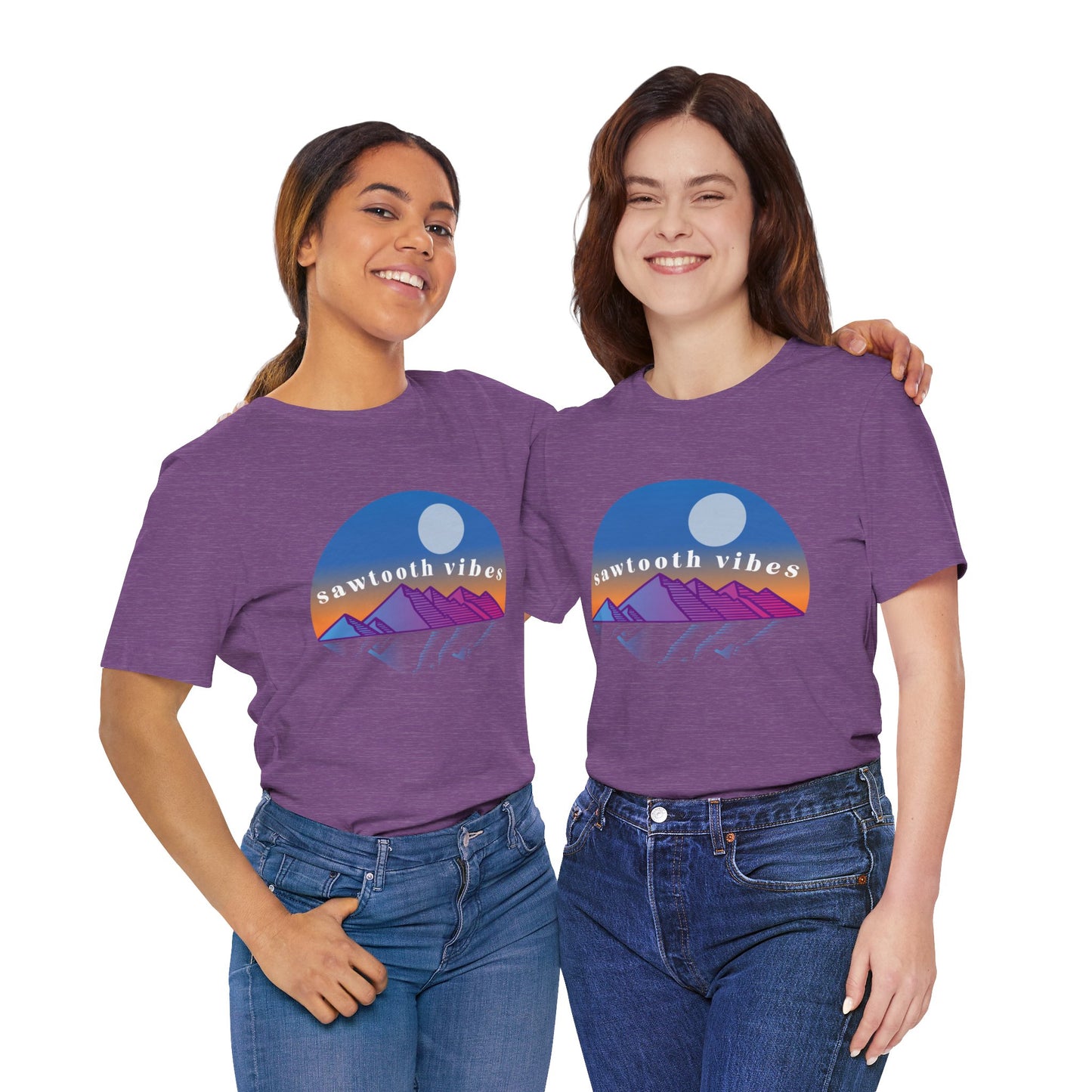 Sawtooth Vibes Unisex Jersey Short Sleeve Tee