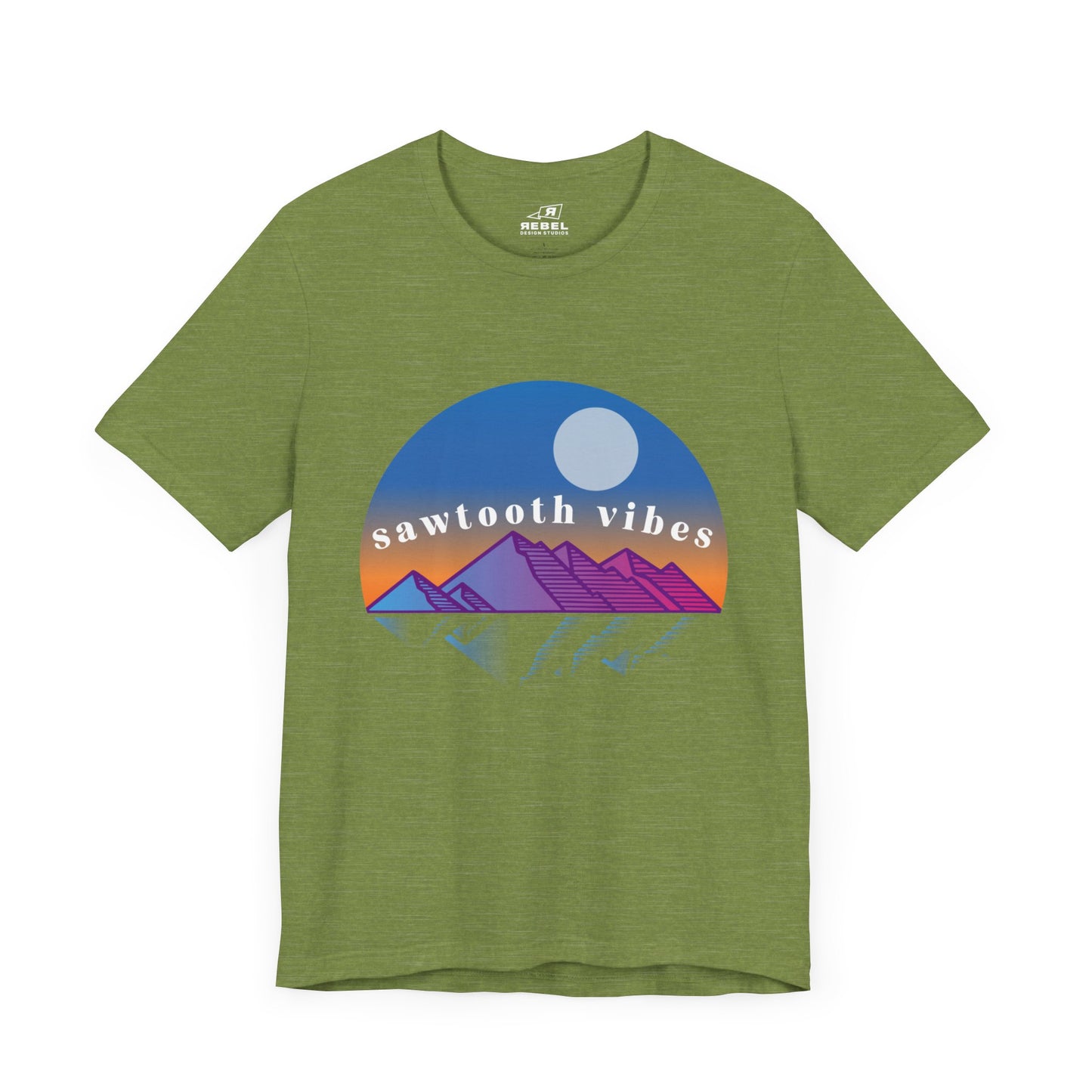 Sawtooth Vibes Unisex Jersey Short Sleeve Tee