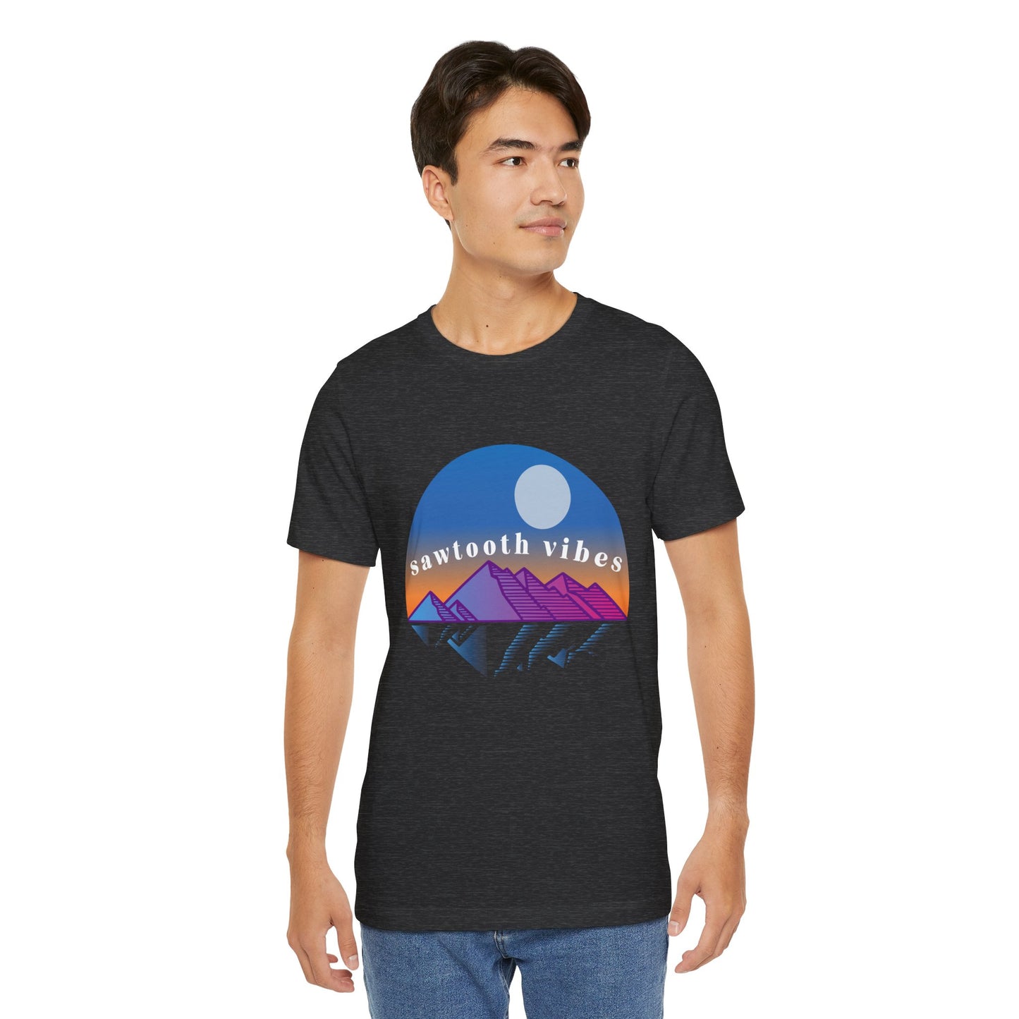 Sawtooth Vibes Unisex Jersey Short Sleeve Tee