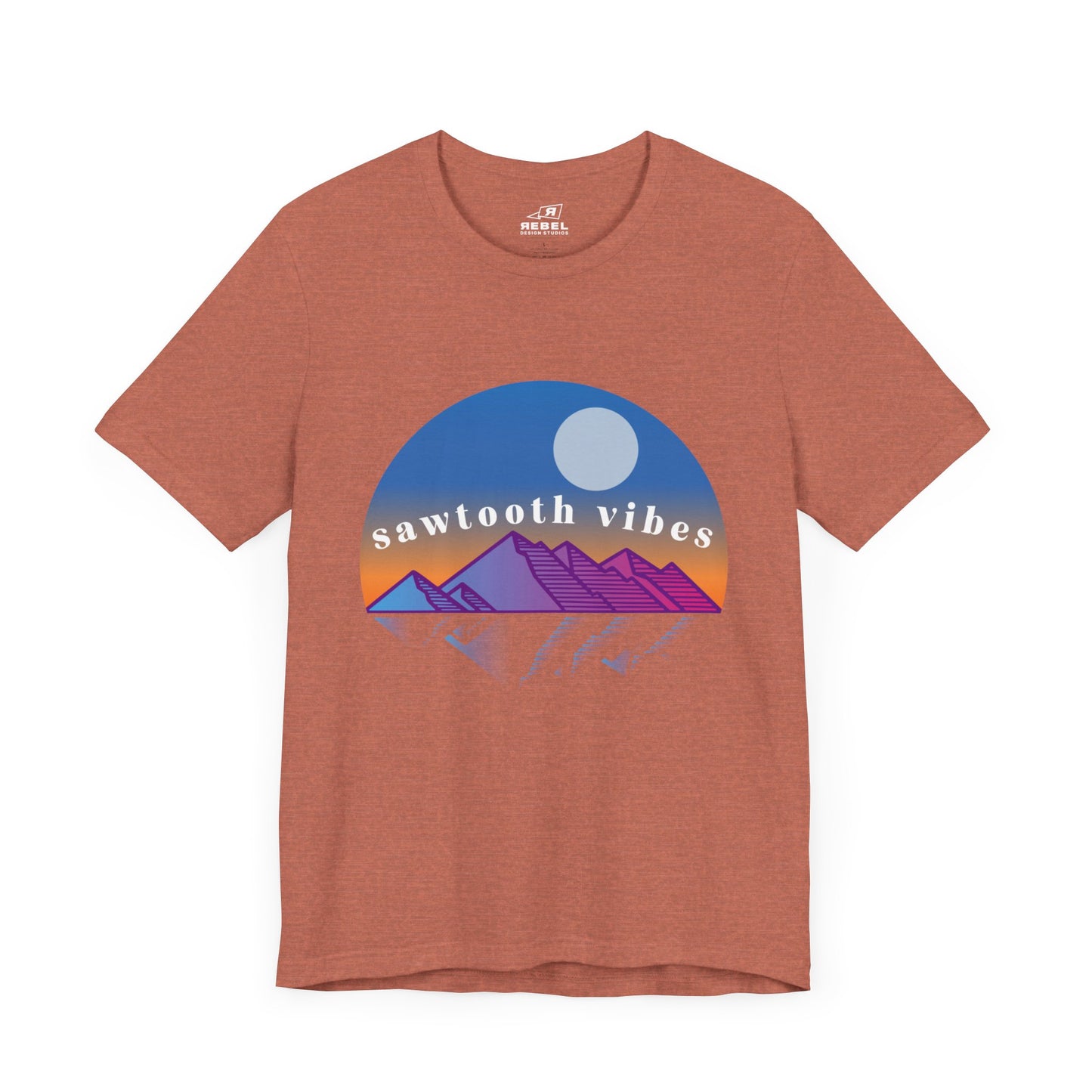 Sawtooth Vibes Unisex Jersey Short Sleeve Tee