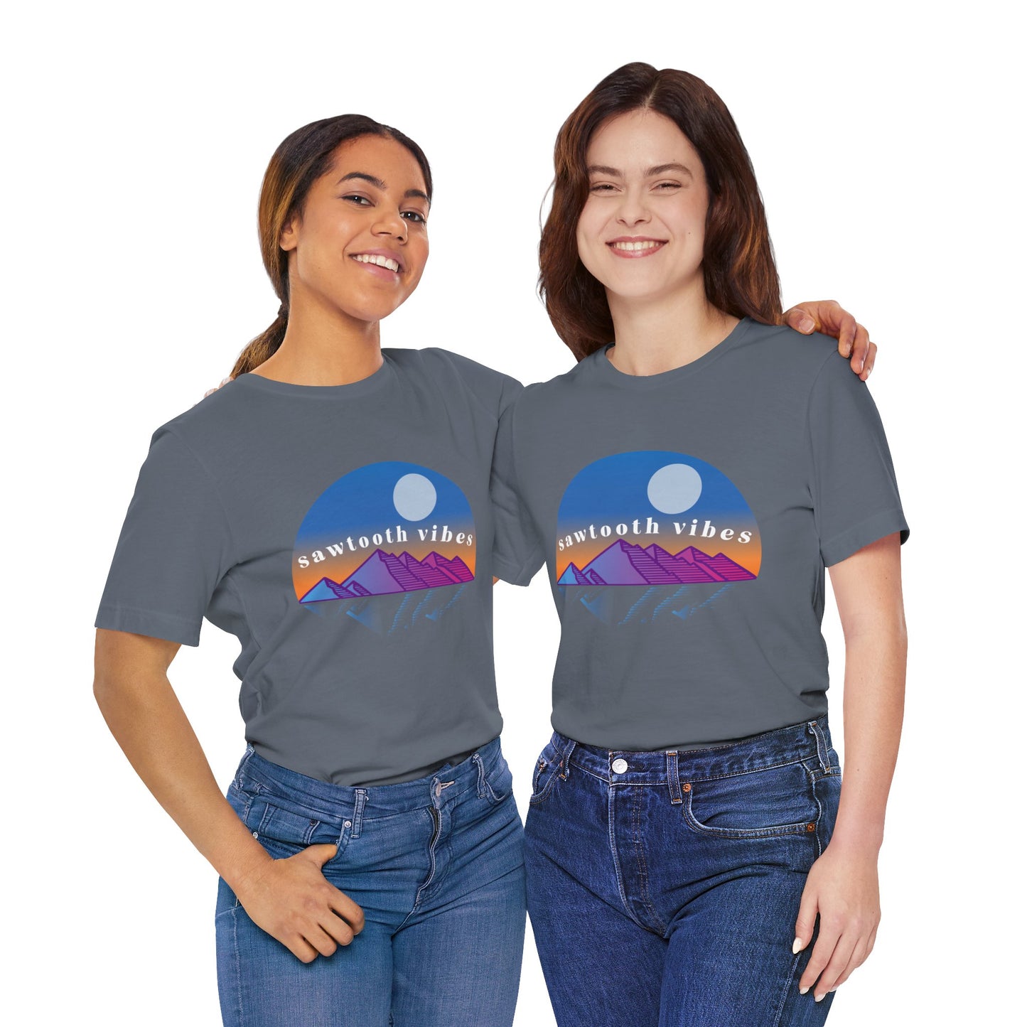 Sawtooth Vibes Unisex Jersey Short Sleeve Tee