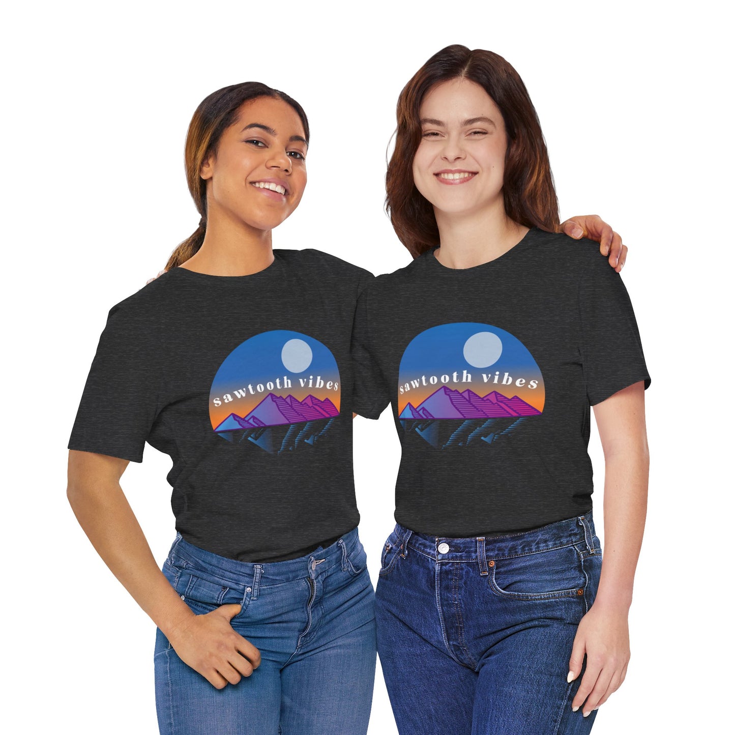 Sawtooth Vibes Unisex Jersey Short Sleeve Tee