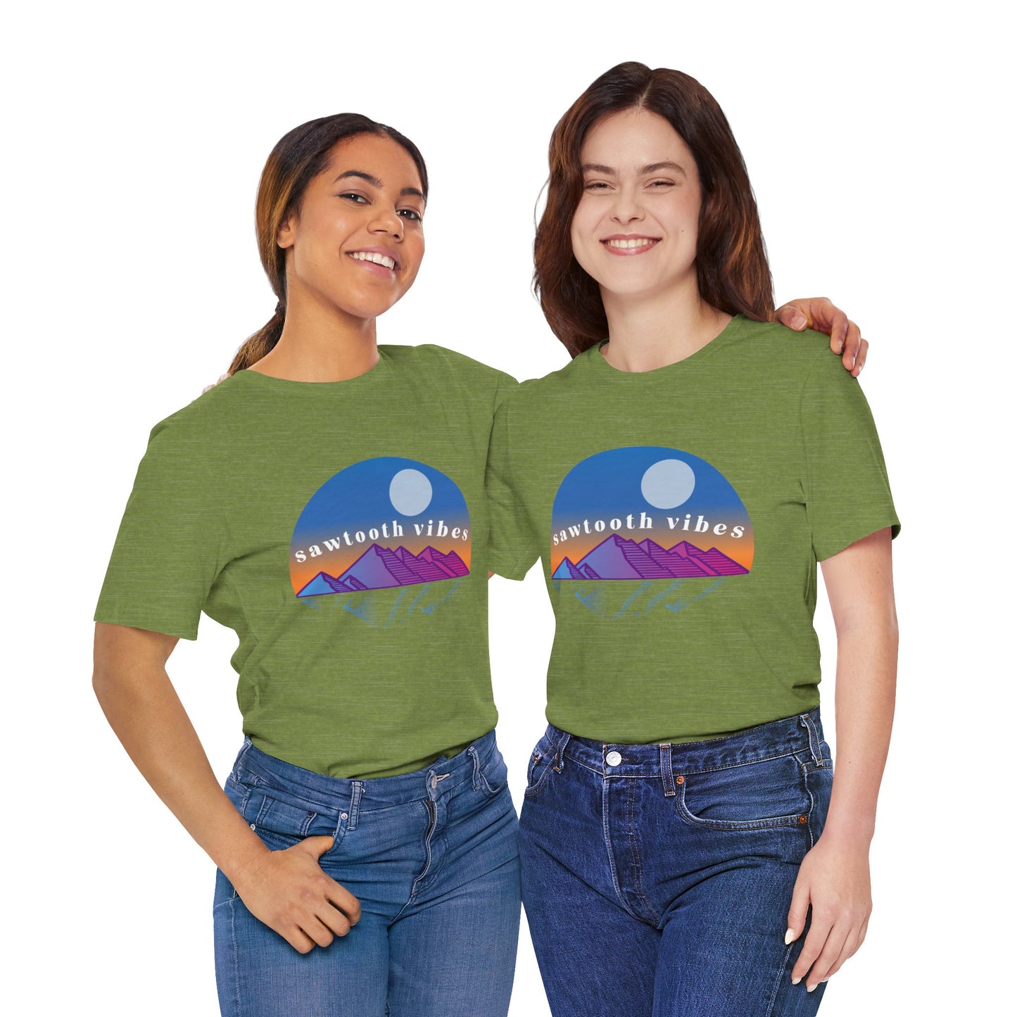 Sawtooth Vibes Unisex Jersey Short Sleeve Tee