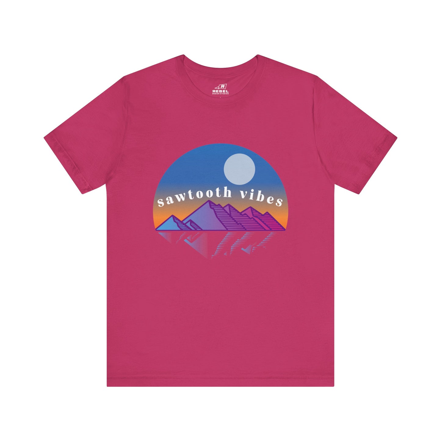Sawtooth Vibes Unisex Jersey Short Sleeve Tee