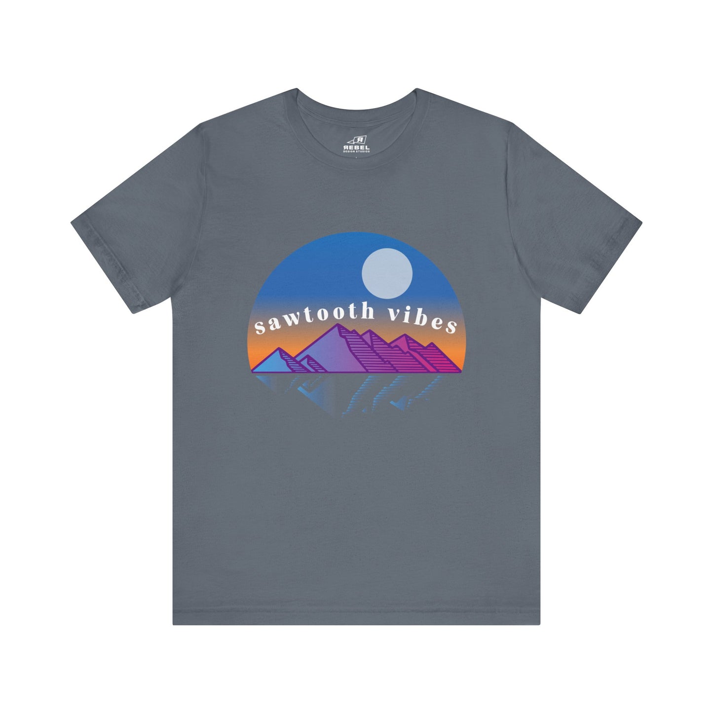 Sawtooth Vibes Unisex Jersey Short Sleeve Tee