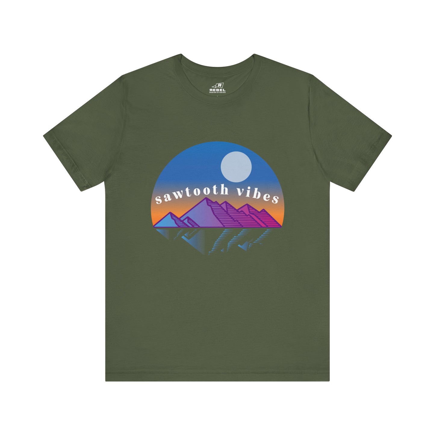 Sawtooth Vibes Unisex Jersey Short Sleeve Tee