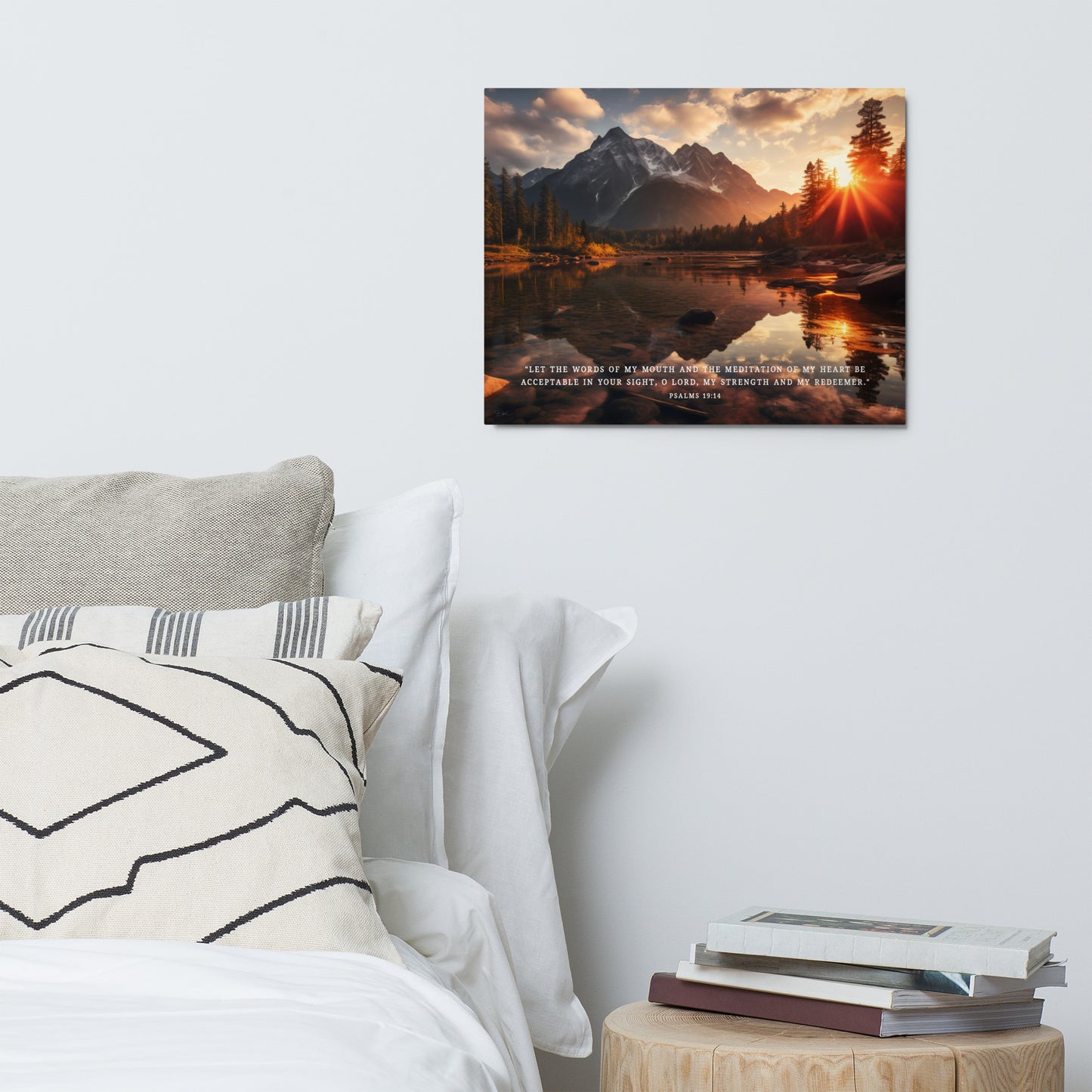 Psalms 19:14 Metal print