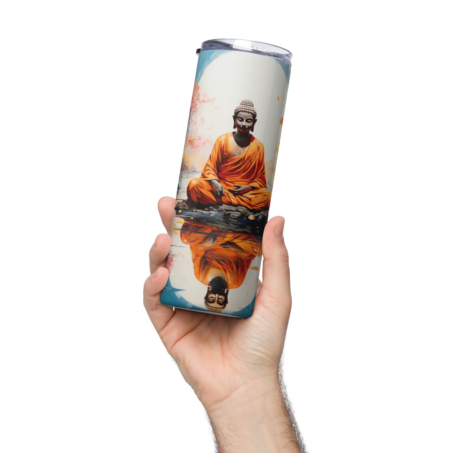 Meditation Buddha Stainless steel tumbler