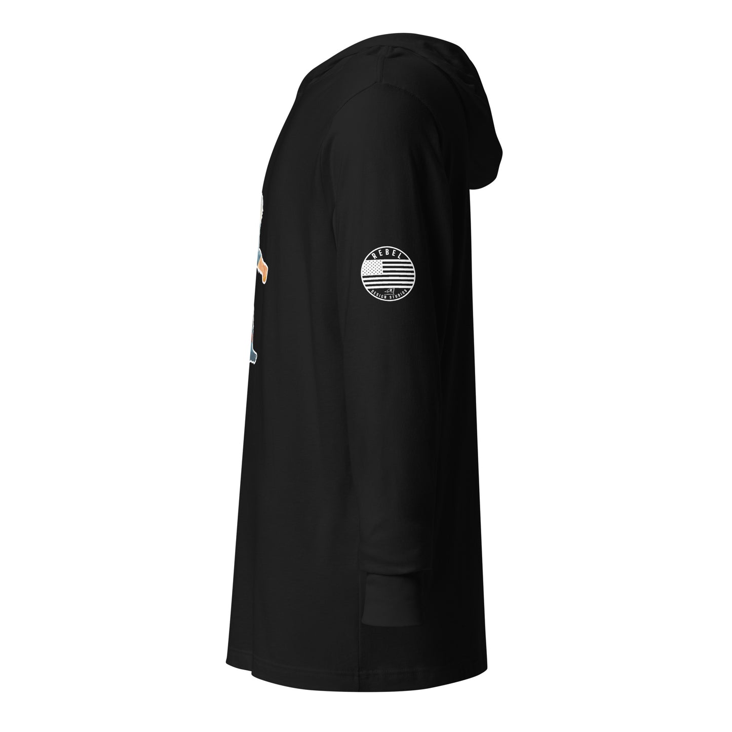 Bigfoot Hooded long-sleeve tee