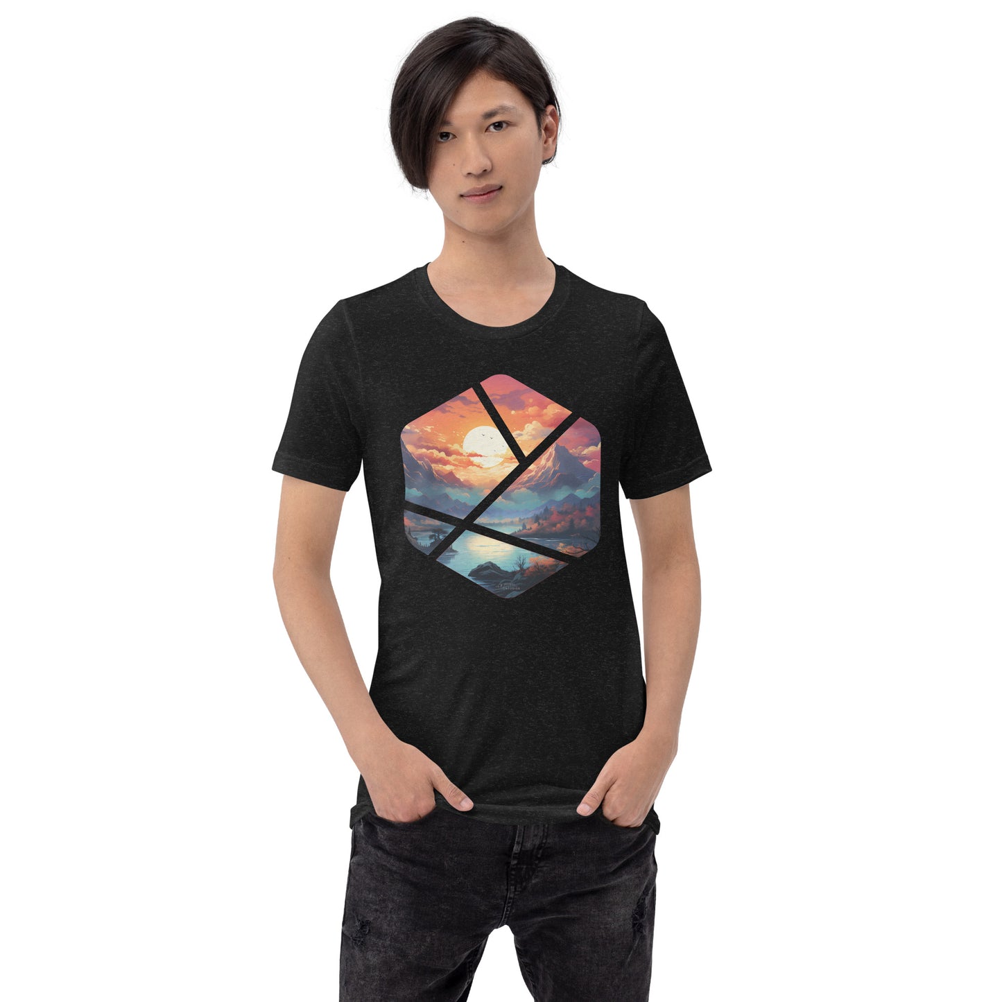 Meditation Sunset t-shirt