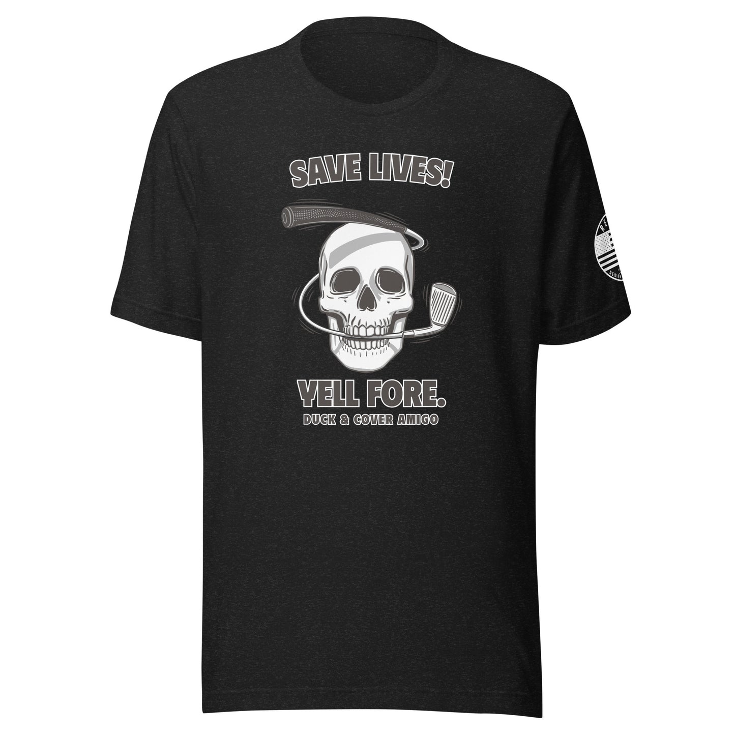 Fore! Or else... t-shirt