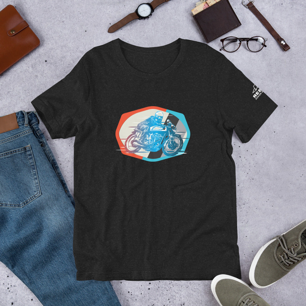Cafe Racer Rider Unisex t-shirt
