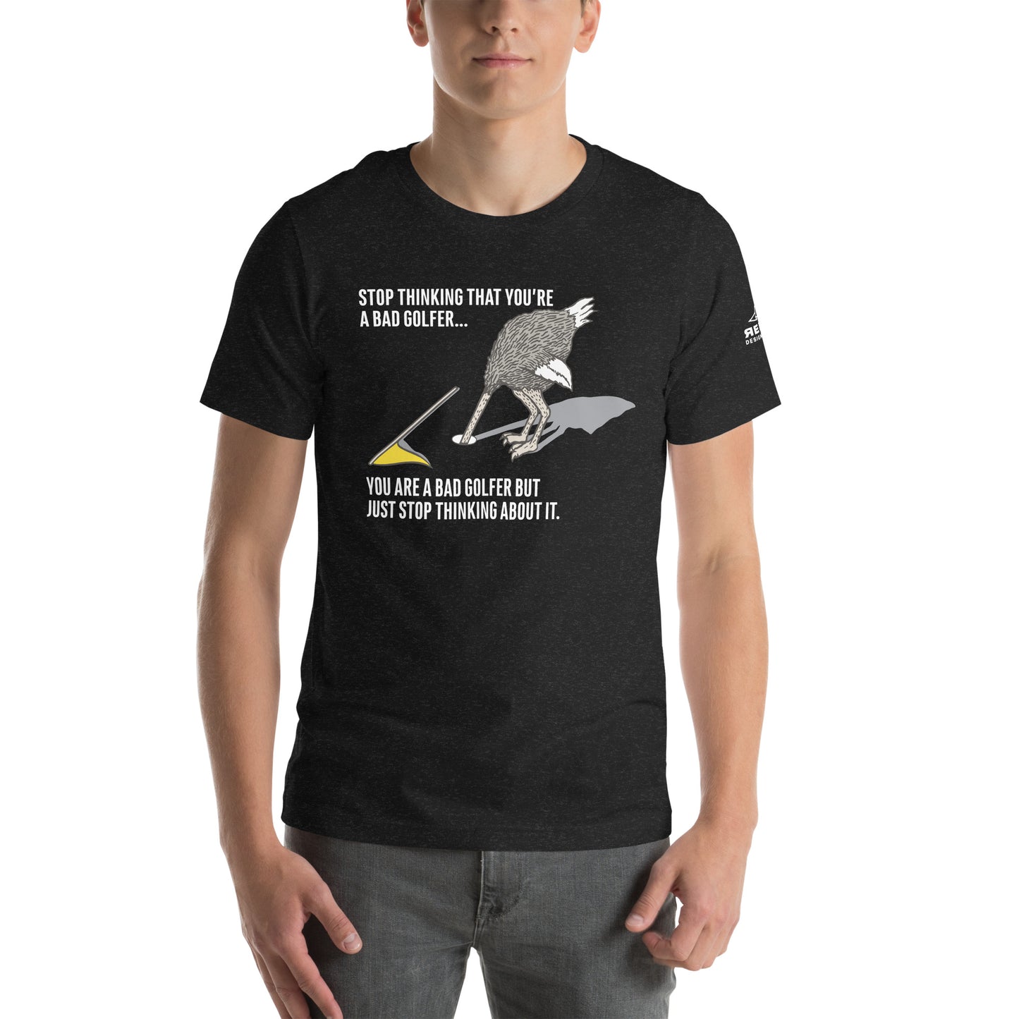 Bad Golfer Unisex t-shirt