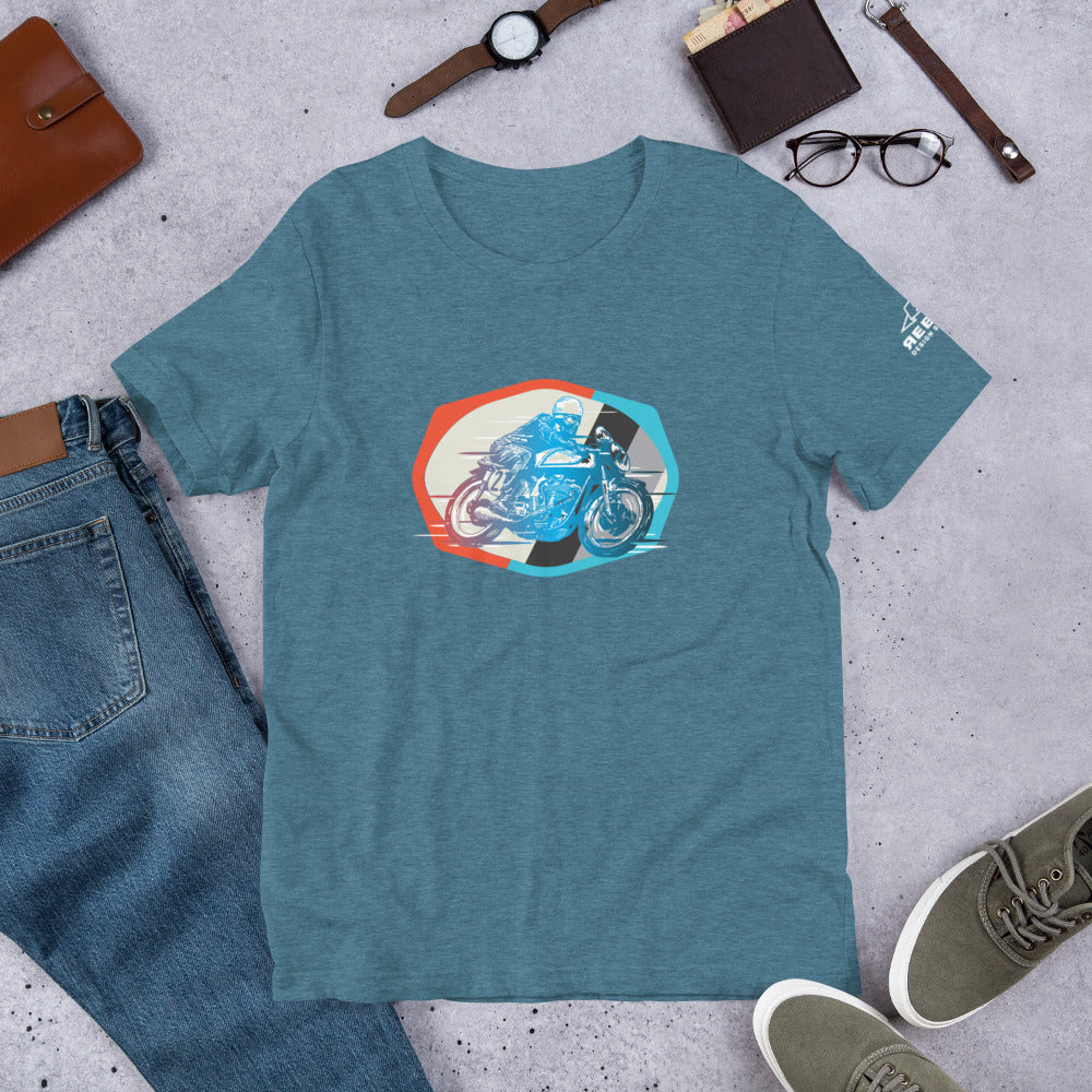 Cafe Racer Rider Unisex t-shirt