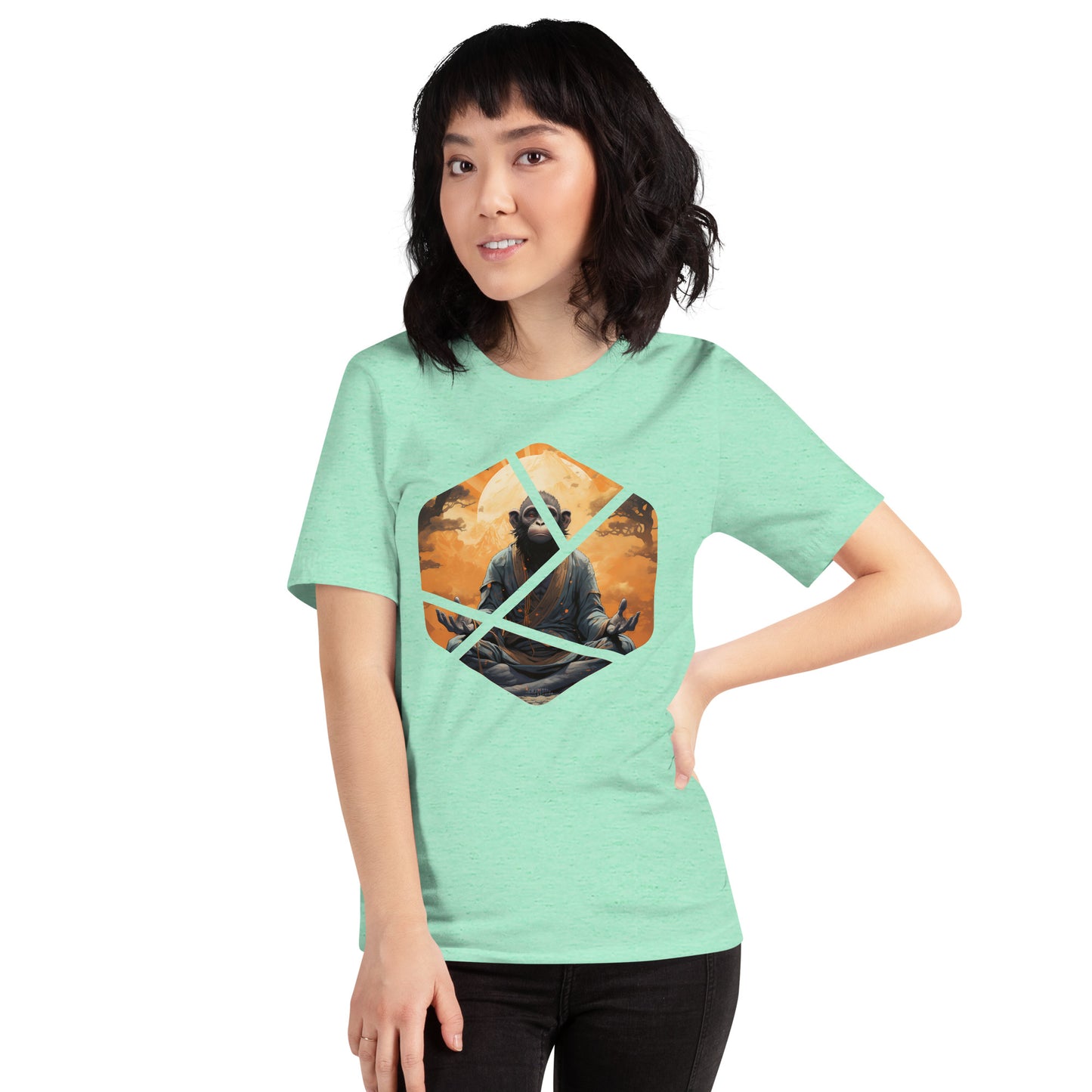 Monkey Mind Unisex t-shirt