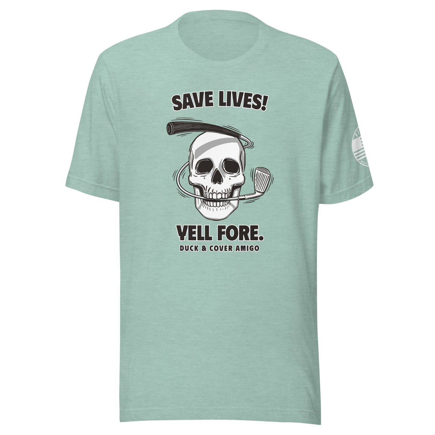 Fore! Or else... t-shirt
