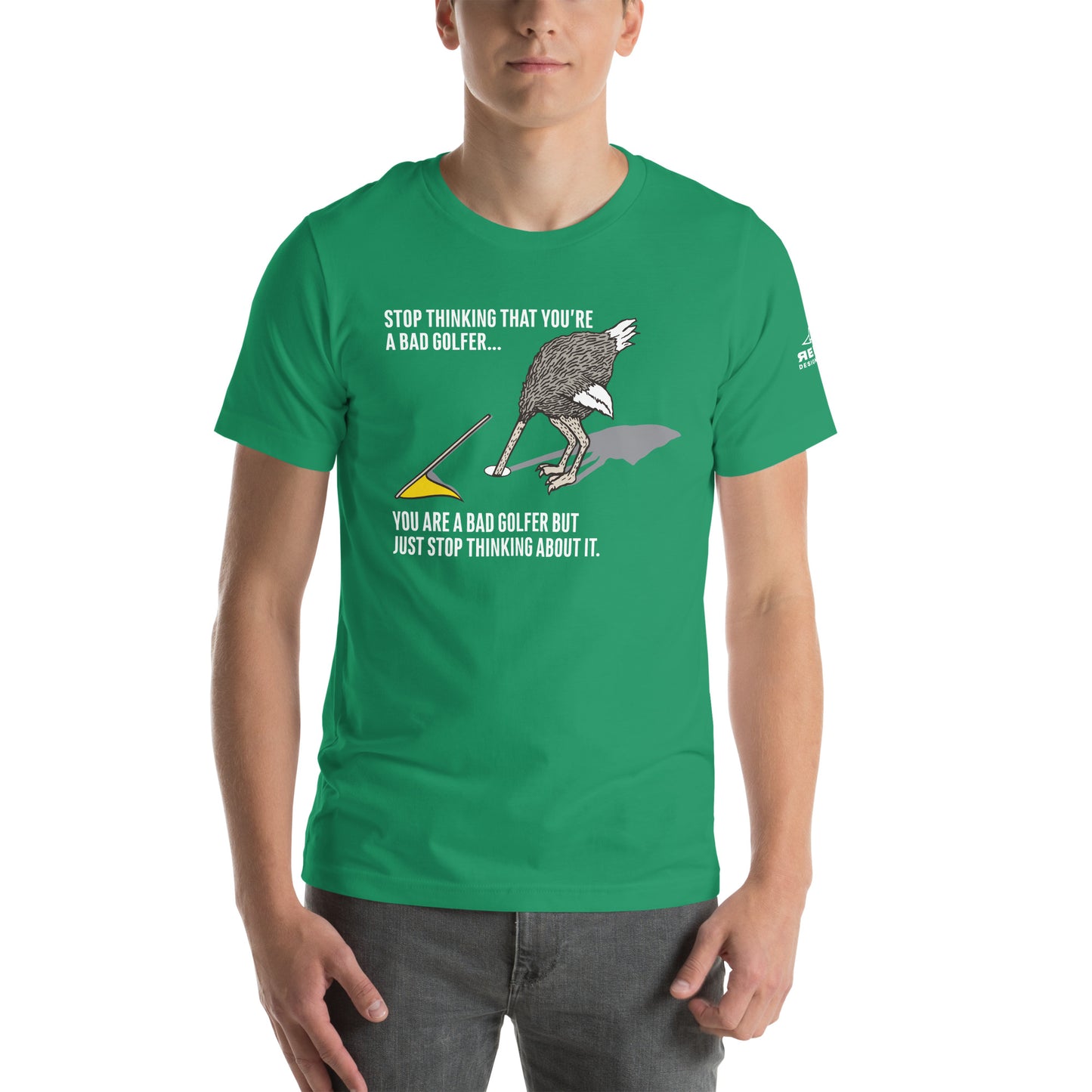 Bad Golfer Unisex t-shirt