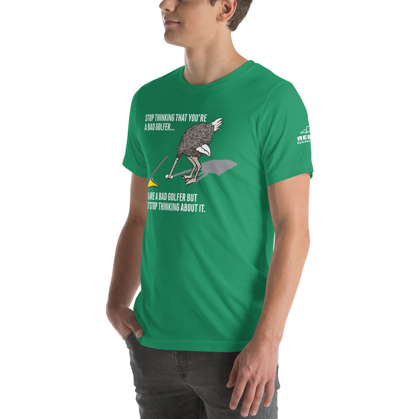Bad Golfer Unisex t-shirt