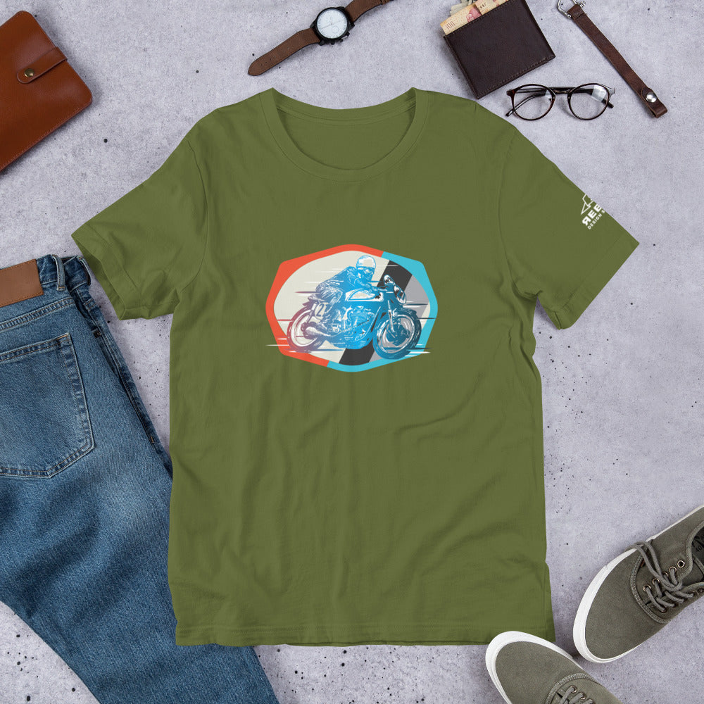Cafe Racer Rider Unisex t-shirt