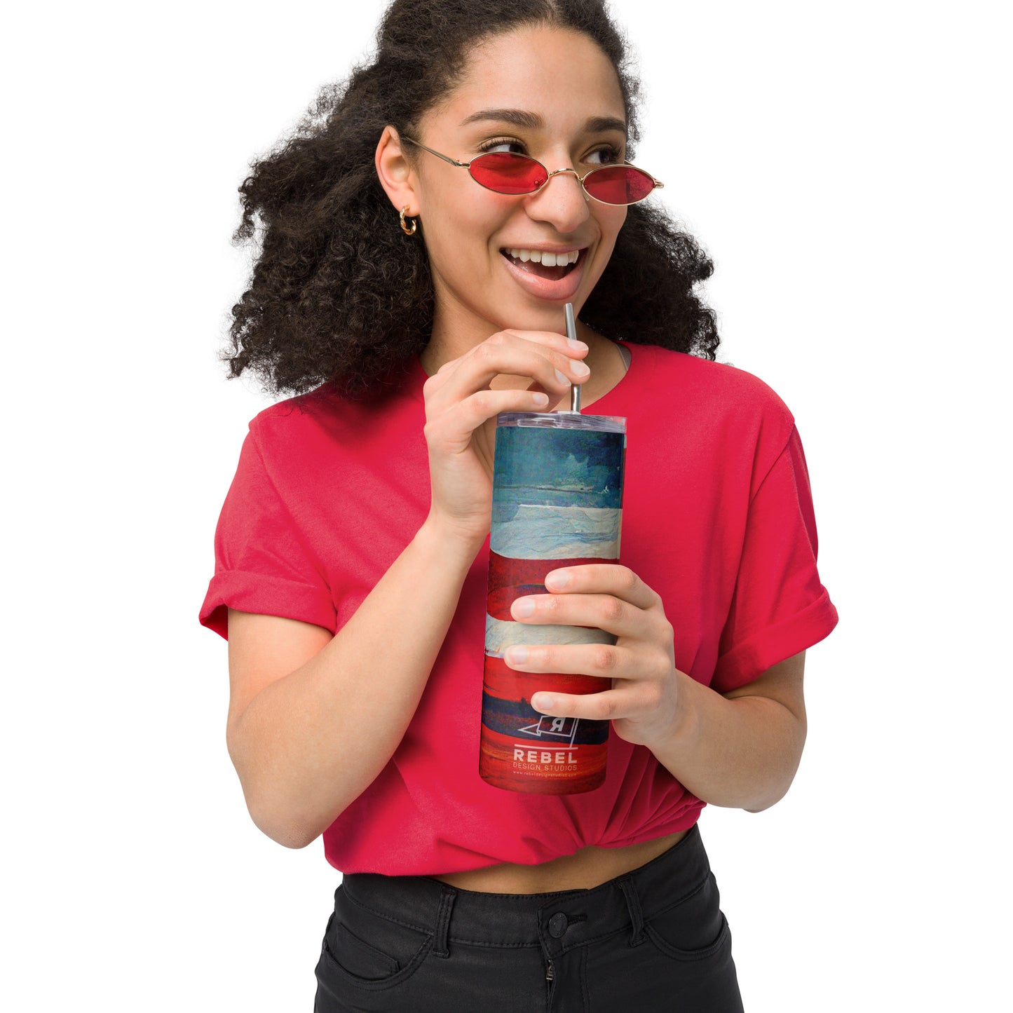 God and Sunset Tumbler