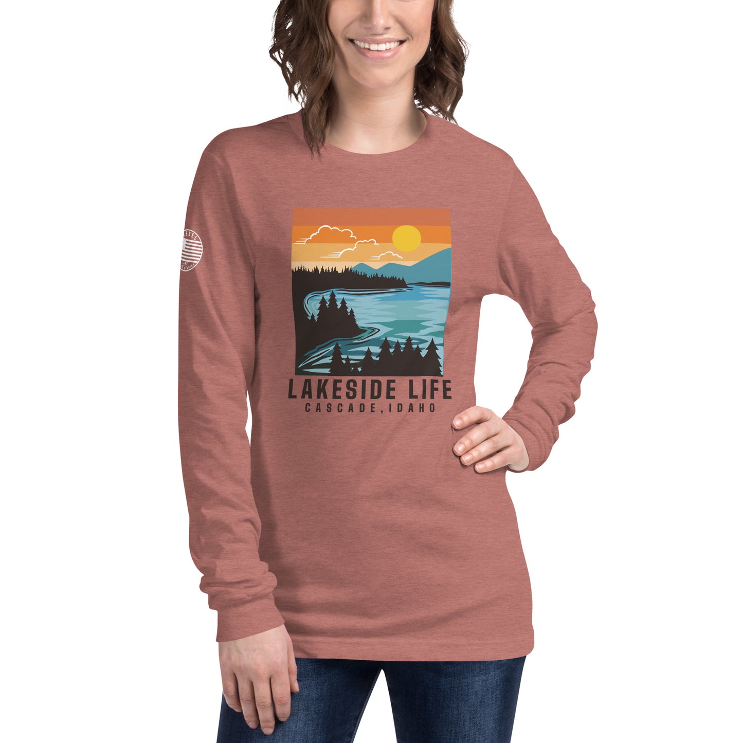Lakeside Life Unisex Long Sleeve Tee