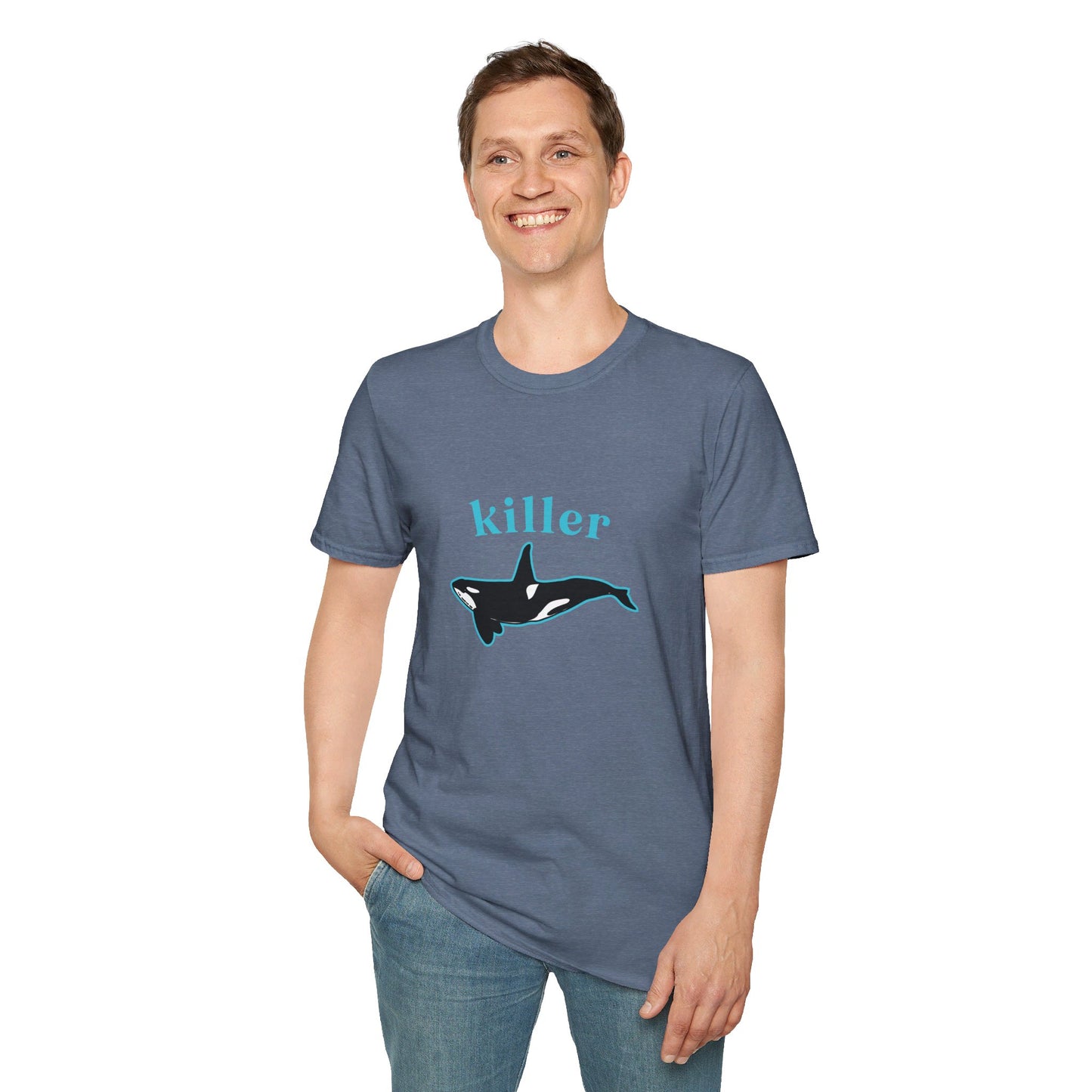 Killer Whale Unisex Softstyle T-Shirt