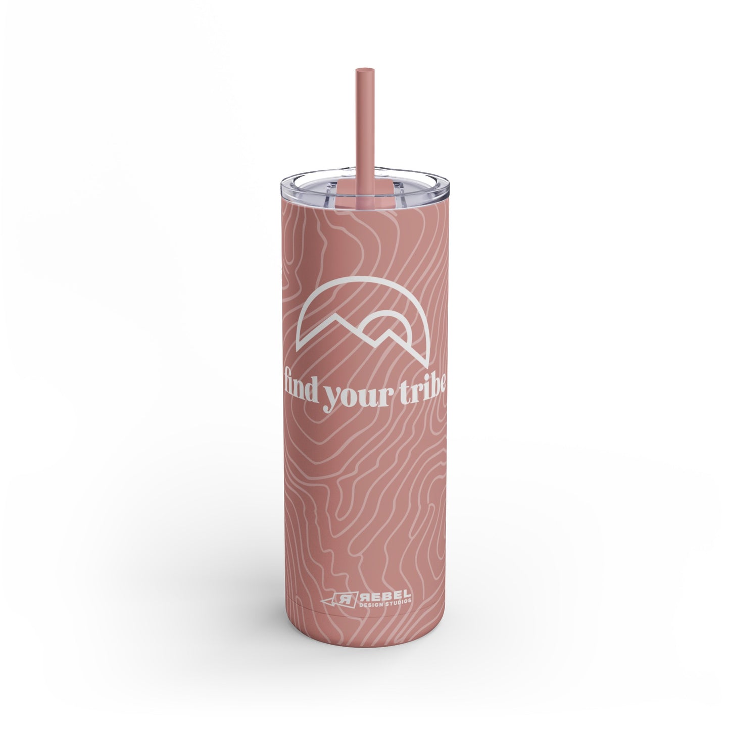 Find Your Tribe: Skinny Matte Tumbler, 20oz