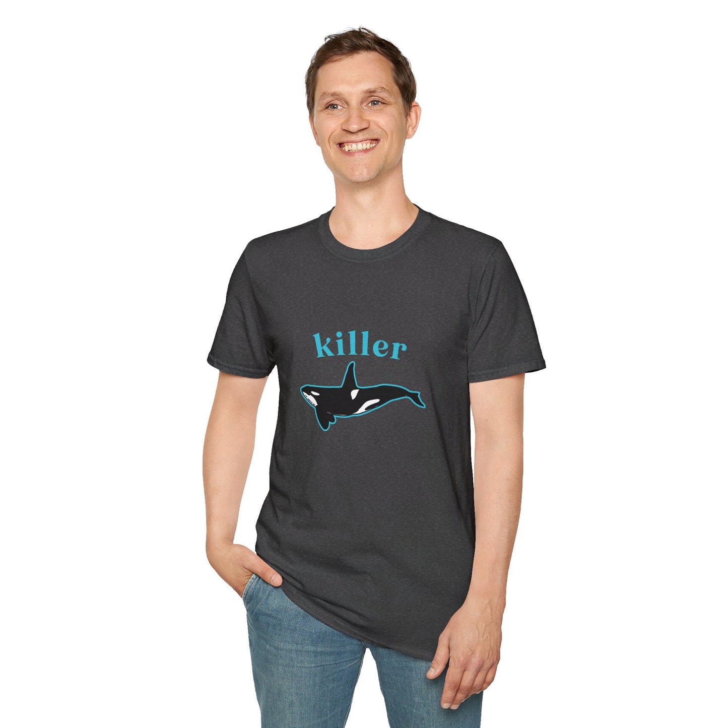 Killer Whale Unisex Softstyle T-Shirt