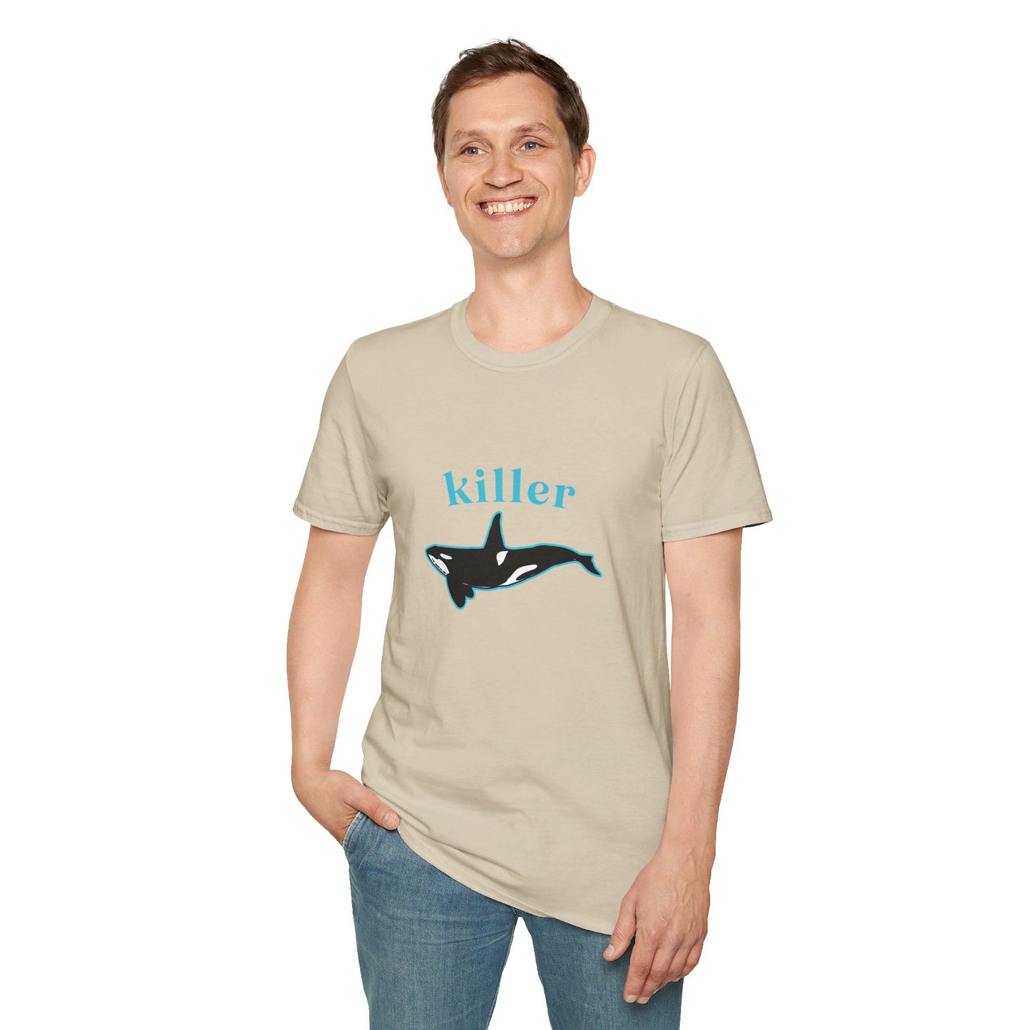 Killer Whale Unisex Softstyle T-Shirt