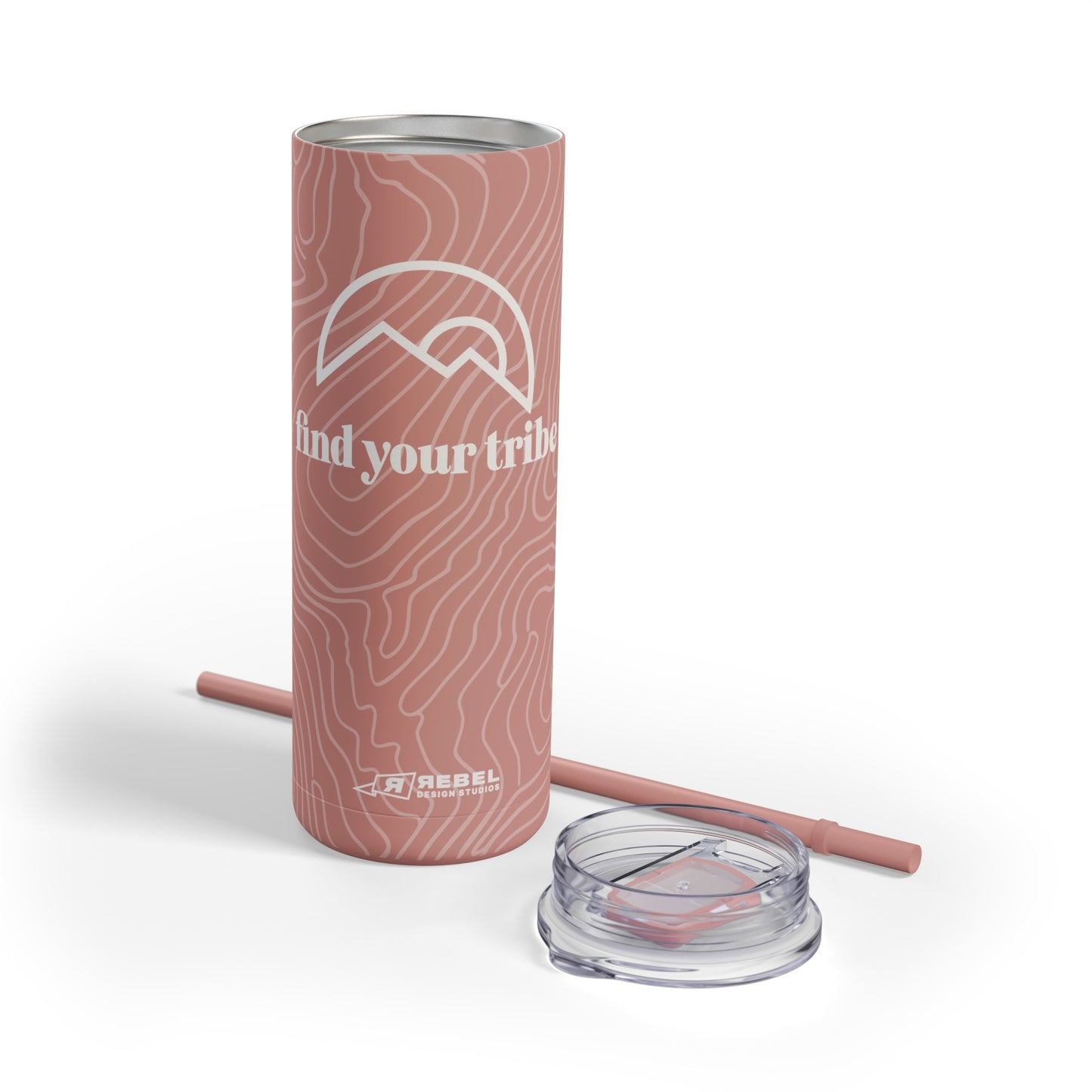 Find Your Tribe: Skinny Matte Tumbler, 20oz