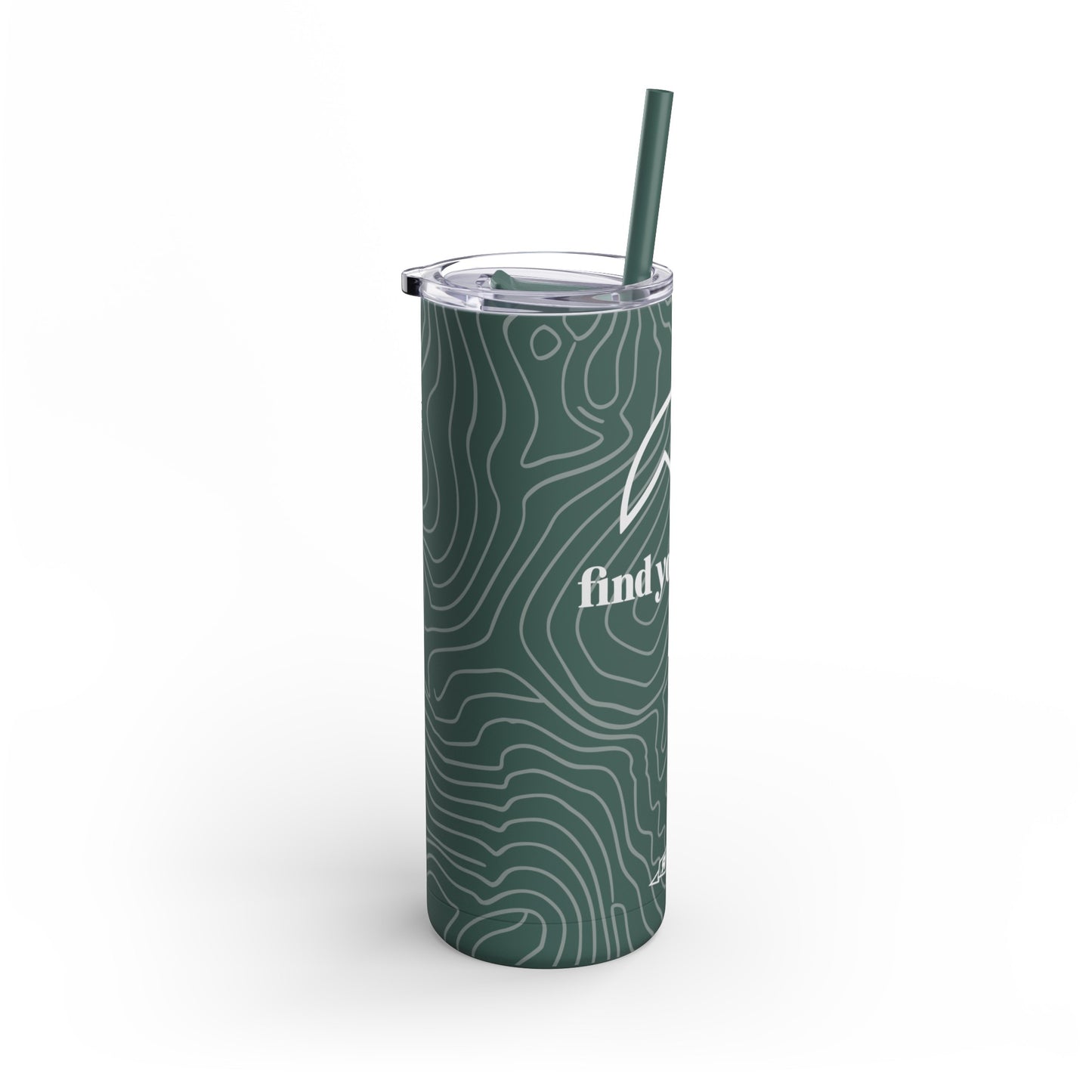 Find Your Tribe: Skinny Matte Tumbler, 20oz