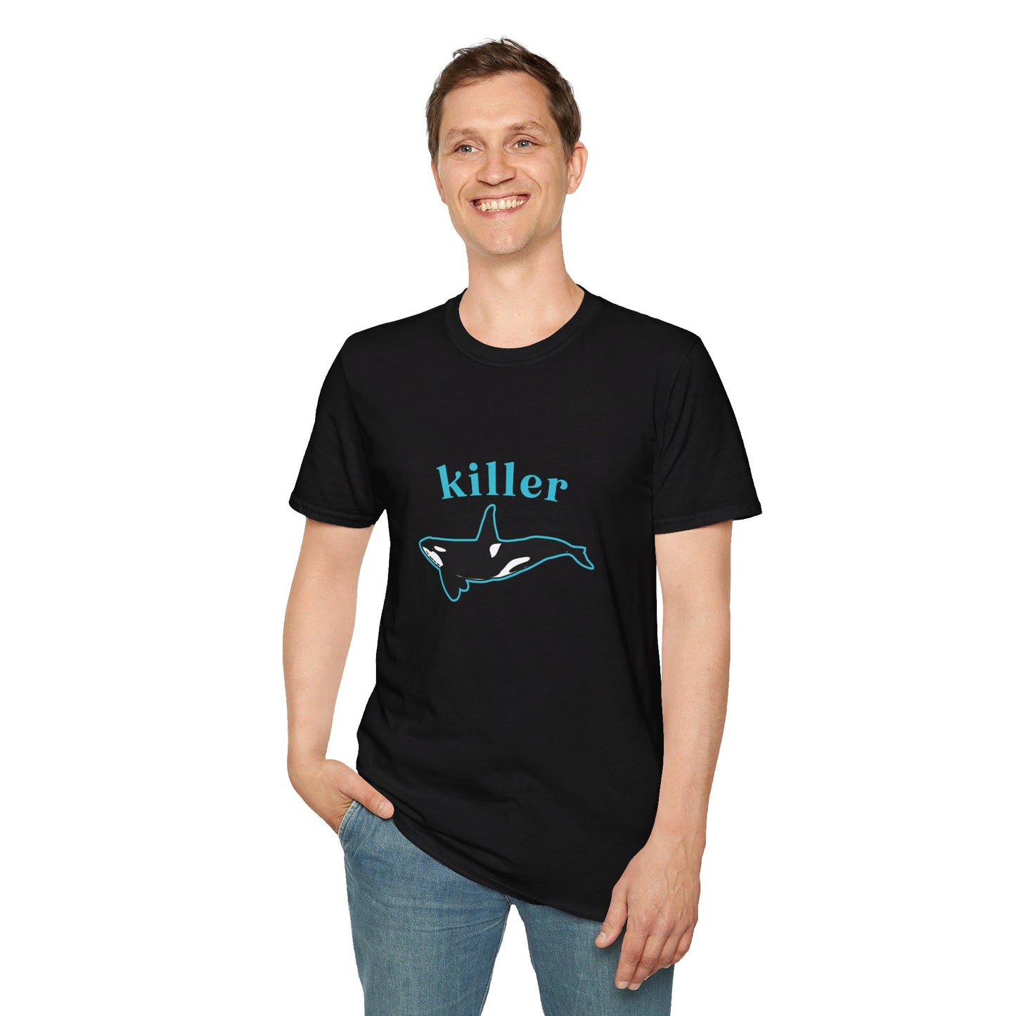 Killer Whale Unisex Softstyle T-Shirt