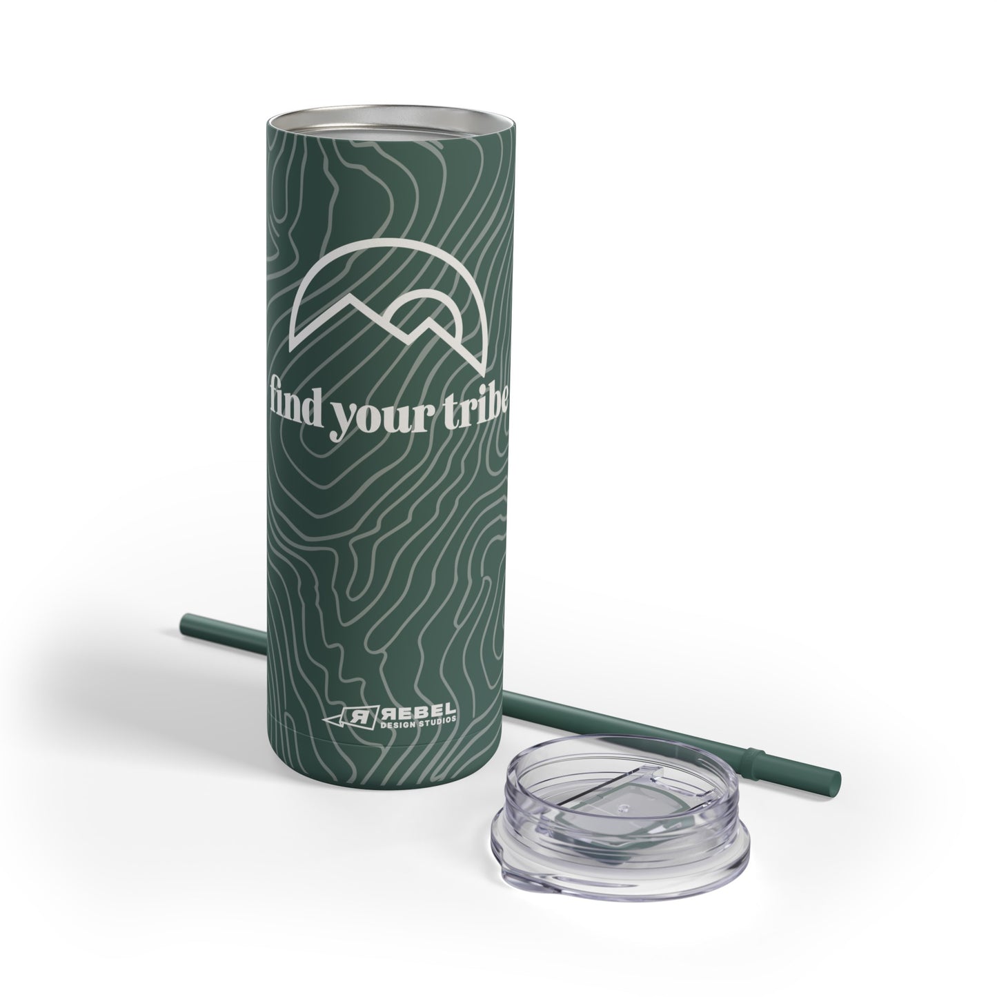 Find Your Tribe: Skinny Matte Tumbler, 20oz