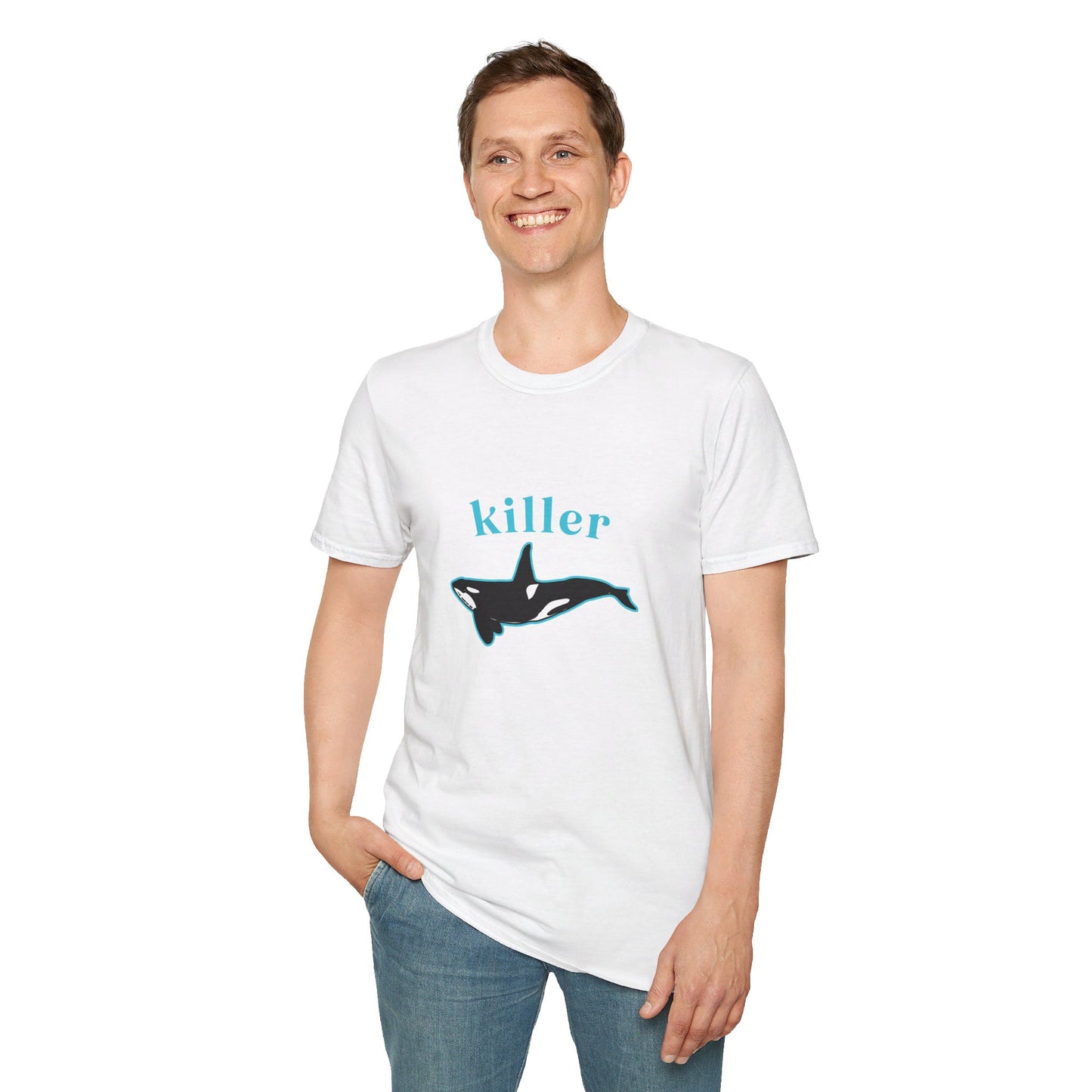 Killer Whale Unisex Softstyle T-Shirt